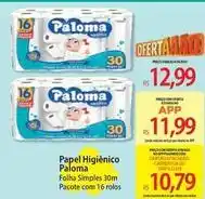 Atacadão Paloma - papel higiênico oferta
