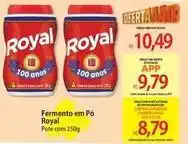 Atacadão Royal - fermento em pó oferta
