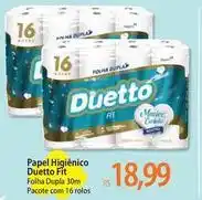 Atacadão Fit - papel higiênico duetto oferta