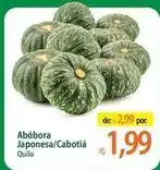 Abóbora japonesa/cabotía