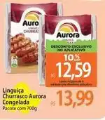 Atacadão Aurora - linguiça churrasco congelada oferta