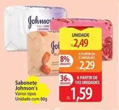 Atacadão Johnson's - sabonete oferta