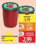Atacadão Olé - extrato de tomate oferta