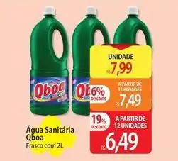 Atacadão Qboa - água sanitária oferta