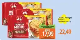 Atacadão Perdigão - lasanha oferta