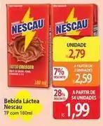 Atacadão Nescau - bebida láctea oferta