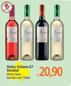 Atacadão Vinho chileno varietal oferta