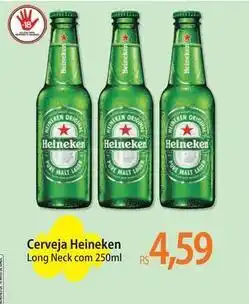 Atacadão Heineken - cerveja long neck com oferta