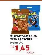 Marilan - biscoito teens sabores