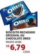 Assaí Atacadista Oreo - biscoito recheado original ou chocolate oferta