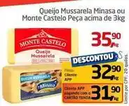 Minasa - queijo mussarela minasa ou monte peça acima de 3kg