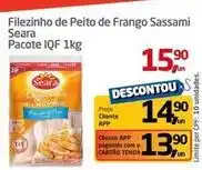 Tenda Atacado Seara - filezinho de peito de frango pacote iqf oferta