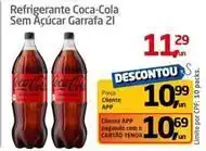 Tenda Atacado Coca-cola - refrigerante sem açúcar garrafa oferta