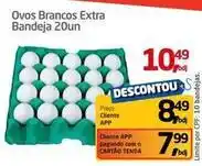 Tenda Atacado Extra - ovos brancos extra bandeja 20un oferta