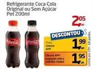 Tenda Atacado Coca-cola - refrigerante original ou sem açúcar oferta