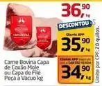 Tenda Atacado Montana - carne bovina capa de coxão mole ou capa de filé peça a vácuo oferta