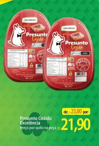 Nutricional - presunto cozido excelència