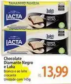 Atacadão Lacta - chocolate diamante negro e laka oferta