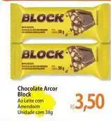 Atacadão Block - chocolate arcor oferta
