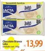 Atacadão Laka - chocolate branco oferta
