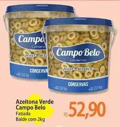 Atacadão Campo belo - azeitona verde oferta