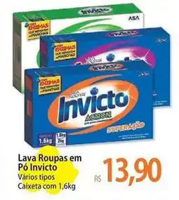 Atacadão Invicto - lava roupas em pó oferta