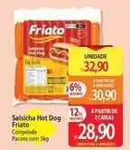 Atacadão Friato - salsicha hot dog oferta