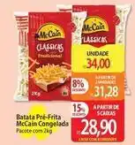 Mccain - batata pré-frita congelada