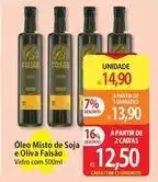 Atacadão Faisão - óleo misto de soja e oliva oferta
