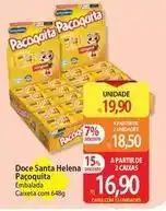 Atacadão Paçoquita - doce santa helena pacquita oferta