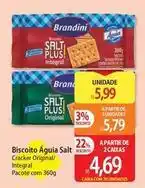 Atacadão Brandini - biscoito aguia salt oferta
