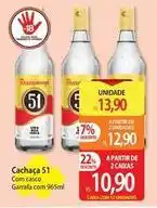Atacadão 51 - cachaca oferta
