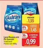 Atacadão Guarani - lava roupas em pó oferta