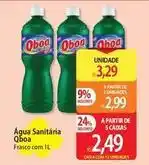 Atacadão Qboa - água sanitária oferta