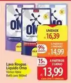 Atacadão Omo - lava roupas líquido oferta