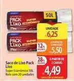 Atacadão Lux - saco de lixo pack oferta