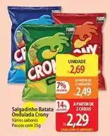 Atacadão Sabores - salgadinho batata ondulada oferta