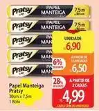 Atacadão Pratsy - papel manteiga oferta