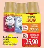 Atacadão Glade - refil automatic oferta