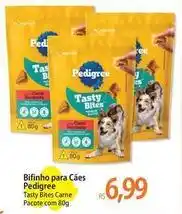 Atacadão Pedigree - bifinho para cães oferta