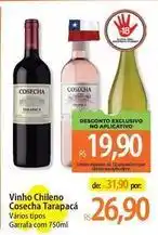 Atacadão Tarapacá cosecha - vinho chileno oferta