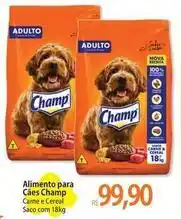 Atacadão Champ - alimento para cães oferta