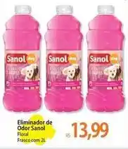 Atacadão Sanol - eliminador de odor floral oferta