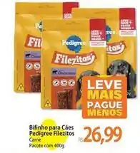 Atacadão Pedigree - bifinho para caes oferta