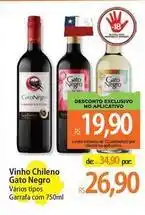 Atacadão Gato negro - vinho chileno oferta