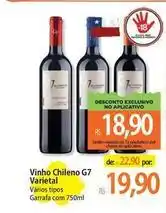 Atacadão De - vinho chileno varietal oferta