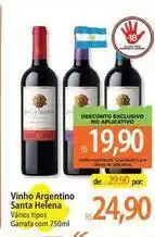 Atacadão Santa helena - vinho argentino oferta