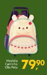 Mochila Carrinho Clio Pets