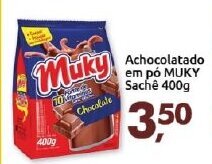 Achocolatado em po Muky Sache 400g