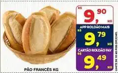 Roldão Mais - pão francês oferta
